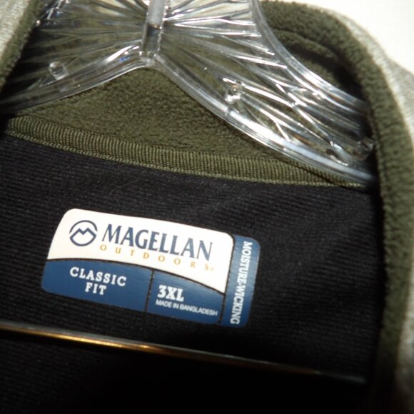 Magellan Outdoors Men's 1/4 Zip Pullover Sz 3XL - Picture 4 of 6